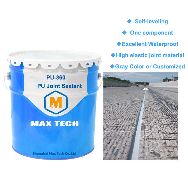 Self-Leveling Concrete Horizontal Joint Elastic Polyurethane Sealant in Gray