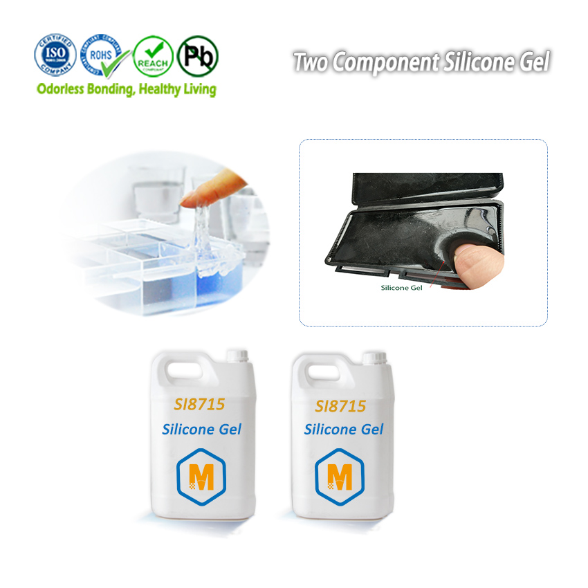 Two Component Dielectric Insulation Silicone Gel SI8715