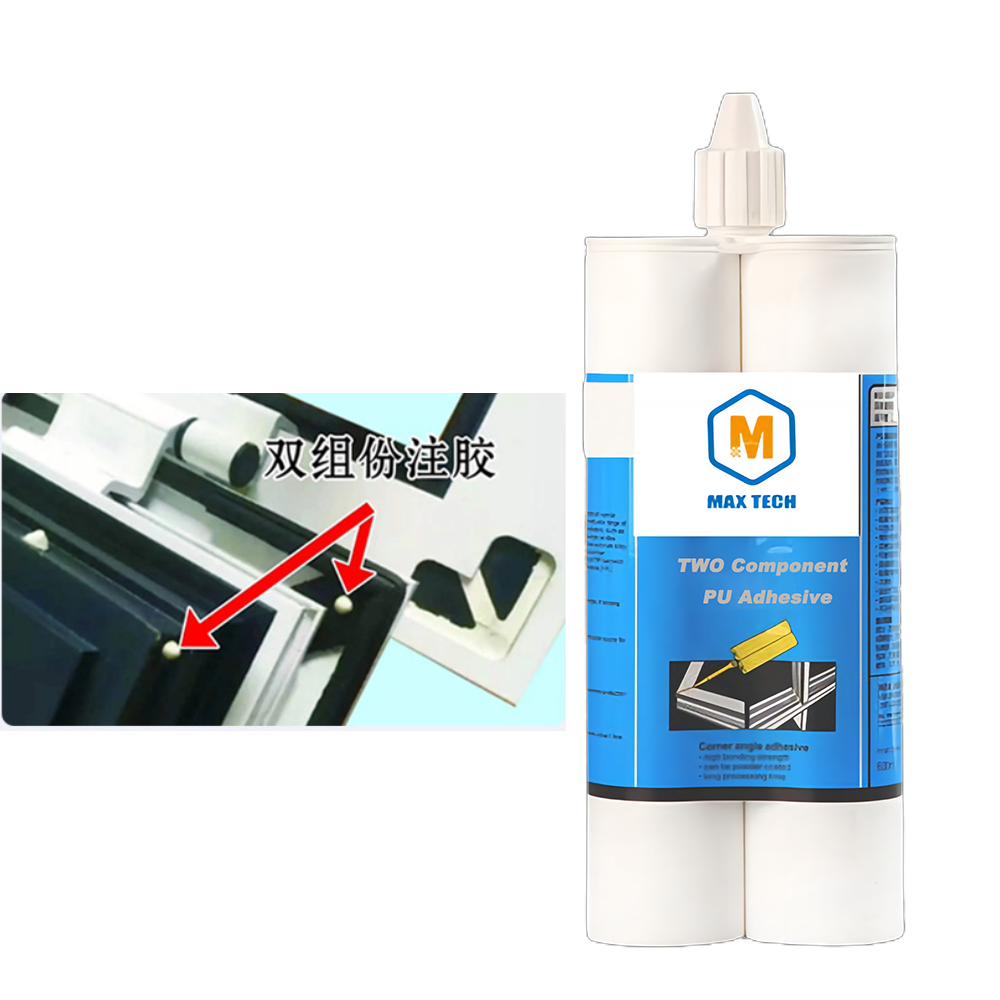 Two Component Polyurethane Adhesive Sealant for Corner Angle Frame Assembly for Windows and Doors